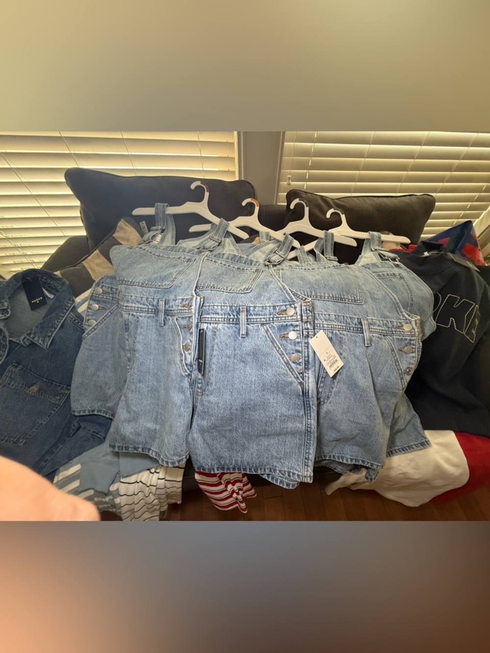 Parke x Target Light Wash Denim Shortalls Women's NWT *in hand* XS - Large